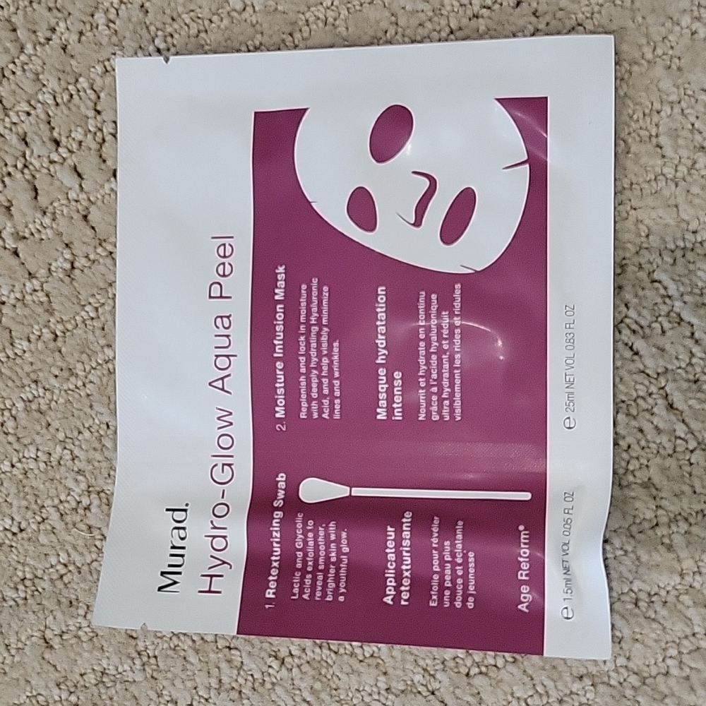 **DISCONTINUED** Murad Hydro-Glow Aqua Peel Masks, pack of 3 masks